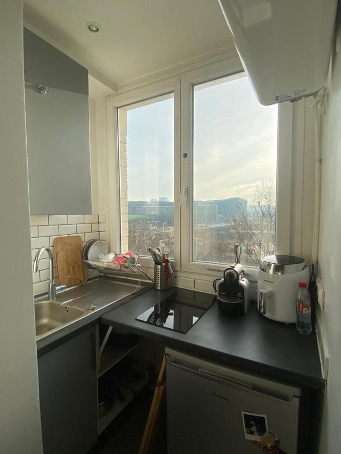 Appartement Ensoleille, Central Et Tout Equipe Avec Vue Tour Eiffel Et Pantheon Parijs Buitenkant foto